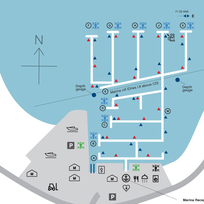Falmouth Marina Map 2024 (1)