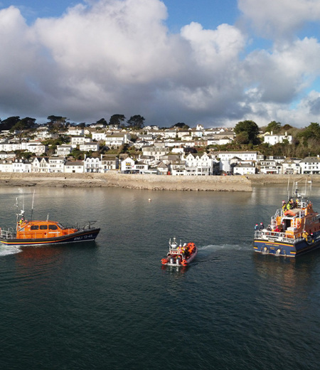 RNLI Falmouth Mixed Content Block