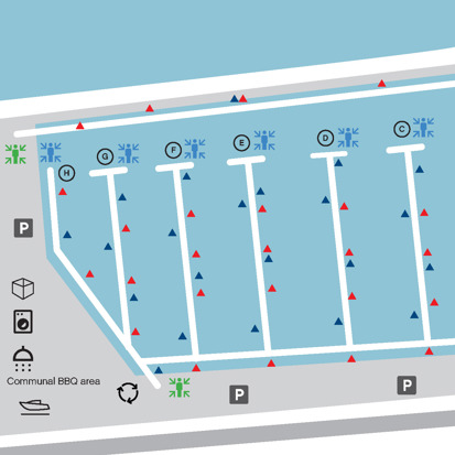 Southsea Marina Map 2024 (1)